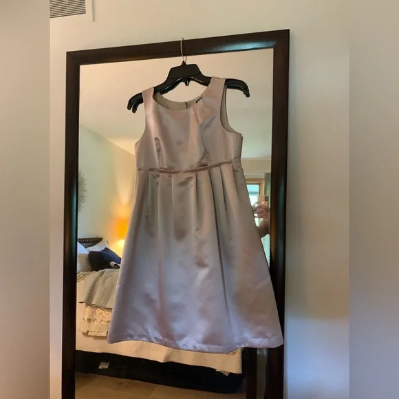 strapless open back dress GLS GL3450 Taupe L Sale – The Dress Outlet